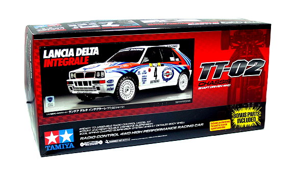 Lancia Delta Integrale Electric On Road RC Car Kit
