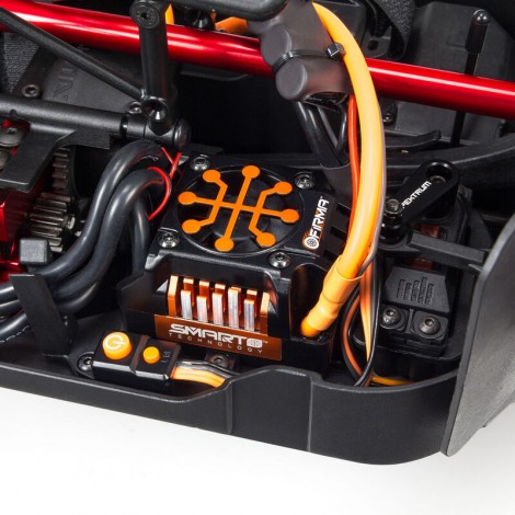 ARRMA 1/8 Kraton BLX (V5) Brushless RC Truggy - Red