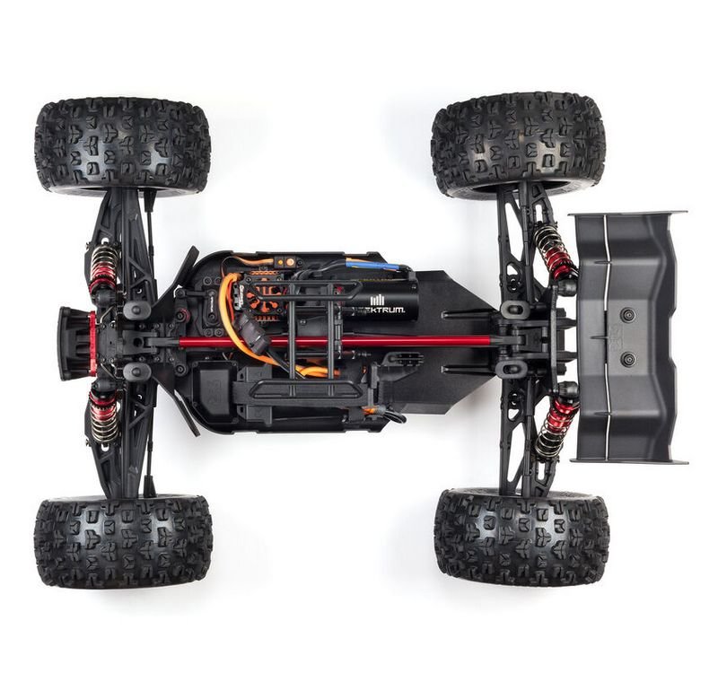 ARRMA 1/8 Kraton BLX (V5) Brushless RC Truggy - Red