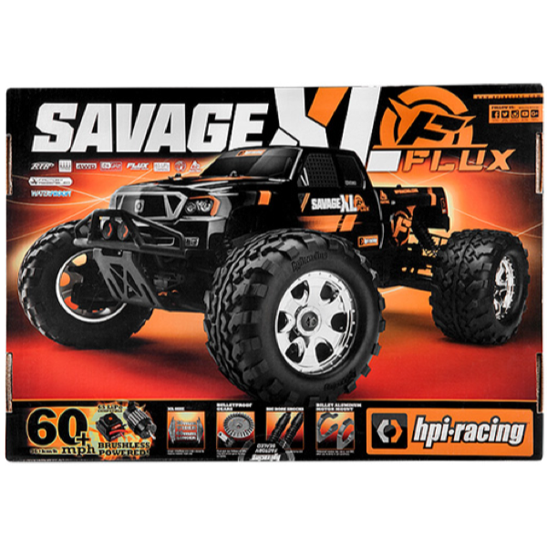 HPI SAVAGE XL FLUX 1/8 4WD ELECTRIC MONSTER TRUCK