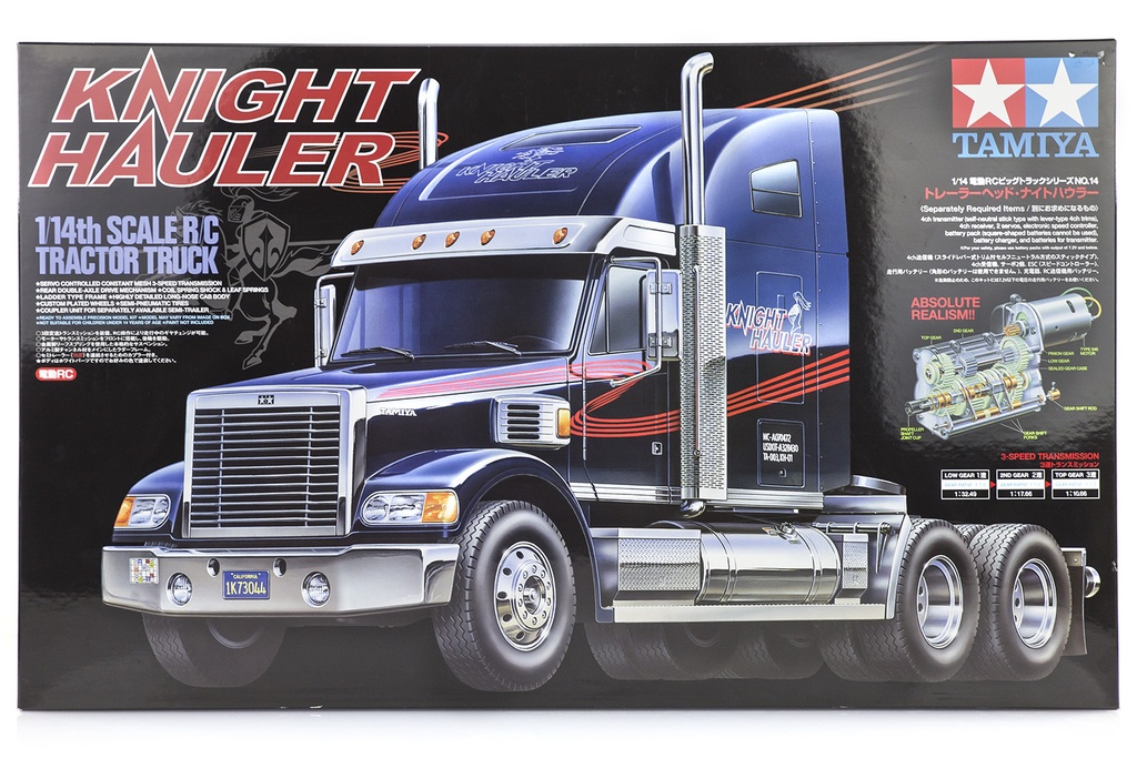 Tamiya 1/14 Knight Hauler Scaled Tractor Truck Kit