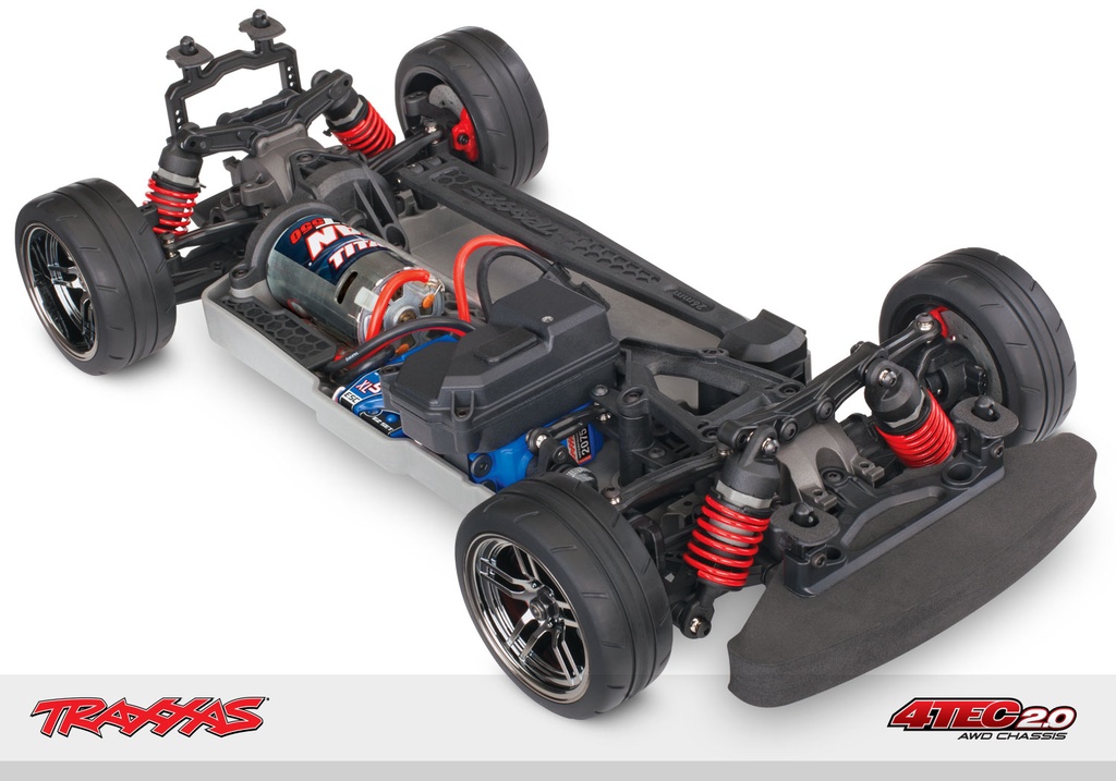 Traxxas 1/10 4-Tec 2.0 Ford GT Electric RC Car