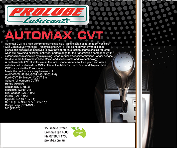 AUTOMAX CVT TRANSMISSION 5L