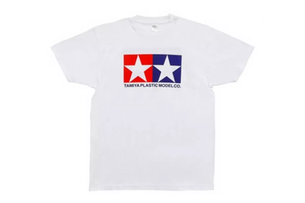 Tamiya White Tee w/ Tamiya Logo Large Size T-Shirt | 66712