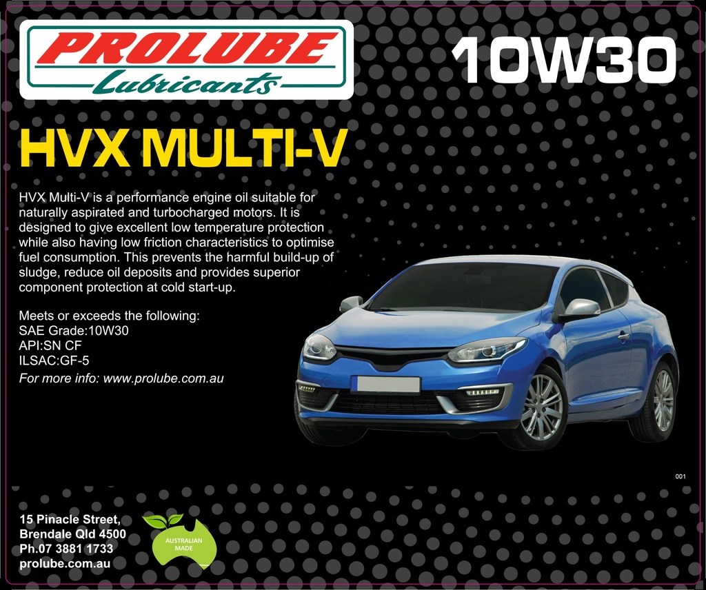 HVX Multi-V 10W30 5L