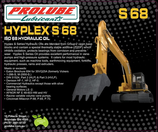 HYPLEX ISO 68 5L