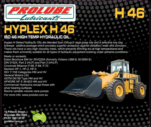 HYPLEX ISO H46 20L