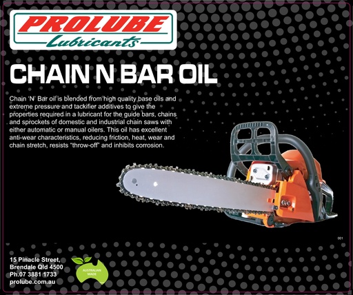 CHAIN & BAR OIL 1L