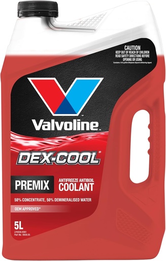 VALVOLINE DEX-COOL READY TO USE COOLANT 5L (0938.05)