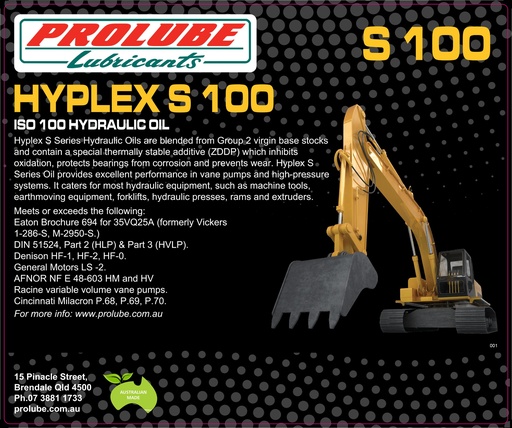 HYPLEX ISO 100 20L