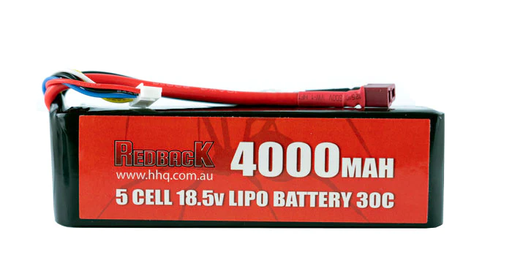 Redback BATTERY 18.5V LIPO 4000MAH 30C FLIGHT