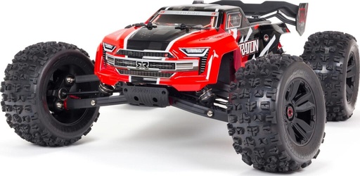 ARRMA 1/8 Kraton BLX (V5) Brushless RC Truggy - Red