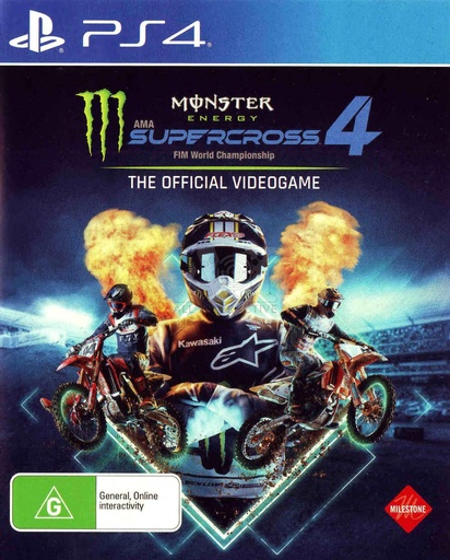 Monster Energy Supercross 4 - PS4