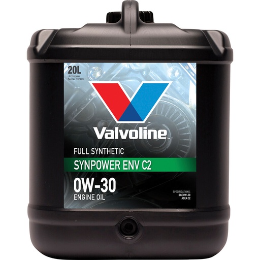 SYNPOWER ENV C2 0W-30 20L (1374.20)